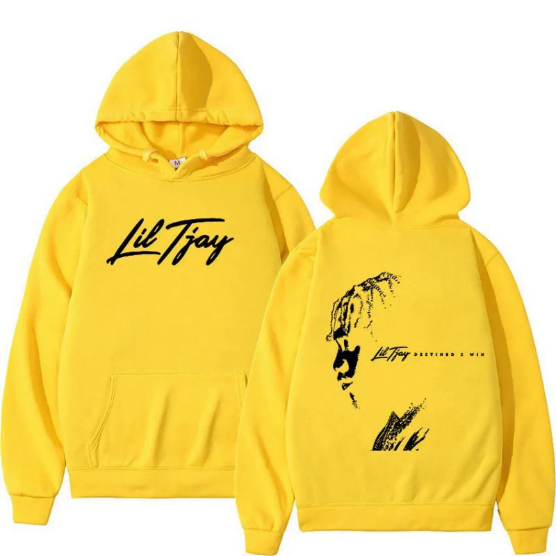 Rapper Lil Tjay Graphic Hoodie Destined Hoodie