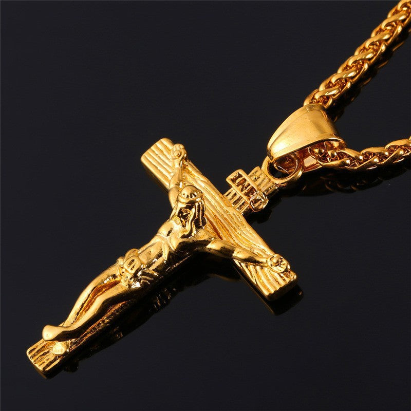 Easter Cross Necklace Popular Necklace Clavicle Chain Necklace